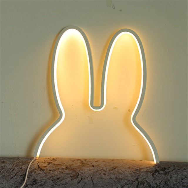 Kindernachtlamp Konijn Modern 0
