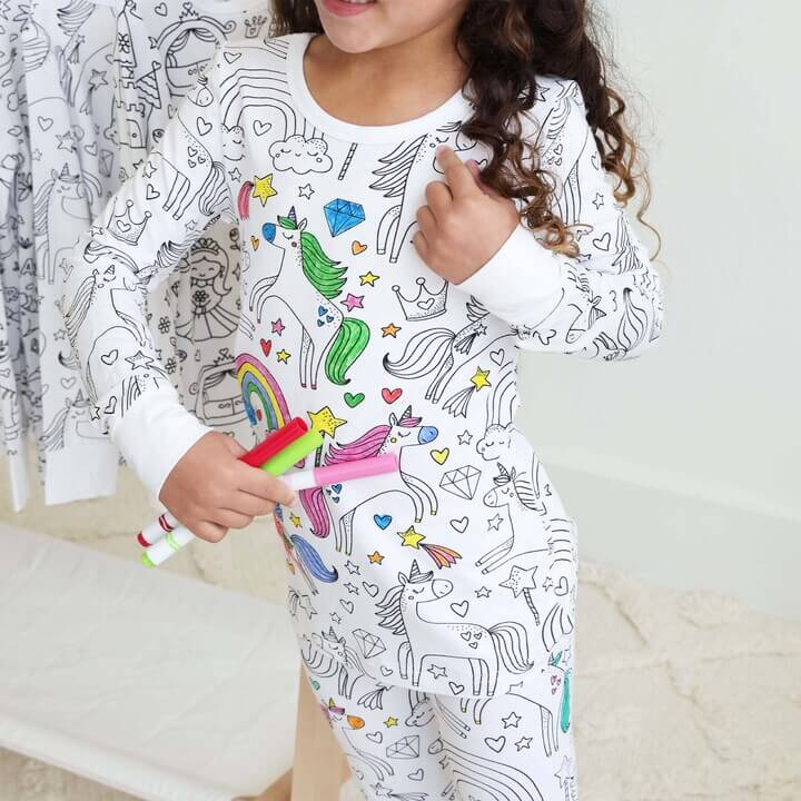 Kinderpyjama Creatief Ontwerp voor Jongens en Meisjes 11