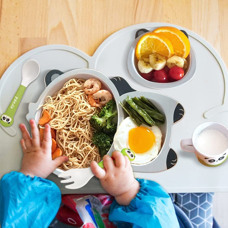 Kinderservies Set met Schattige Patronen voor Kinderen - 5 Delig 5