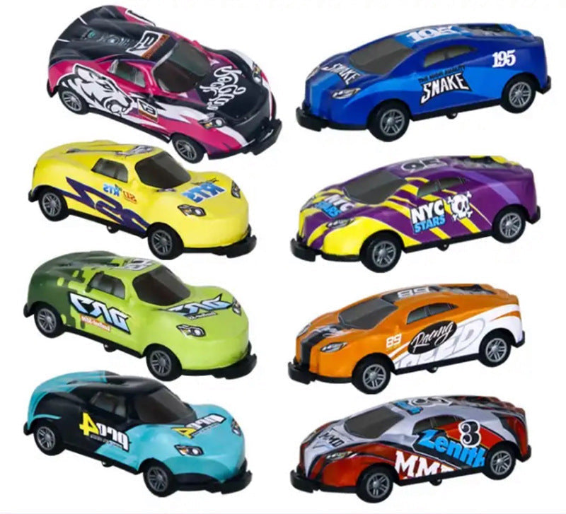 Kinderspeelgoed Raceauto Set Compact Speelplezier 0