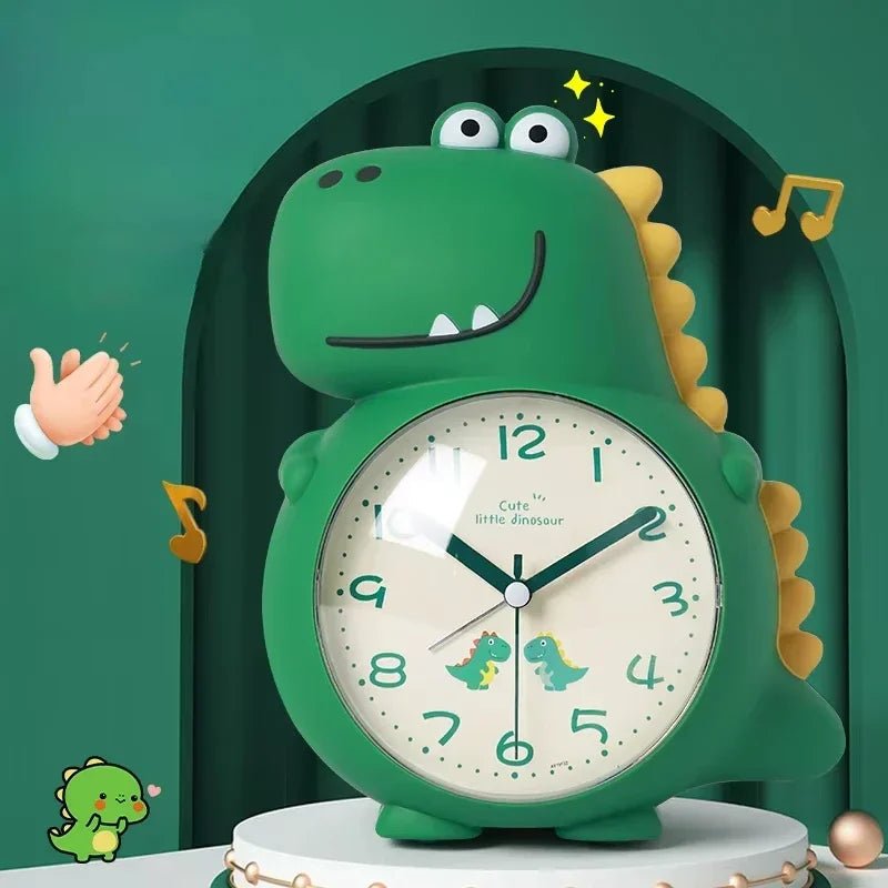 Kinderwekker Dinosaurus met Zacht Licht en Stil Mechanisme 5