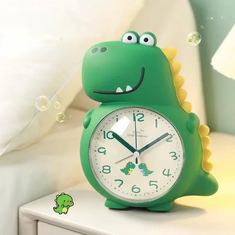 Kinderwekker Dinosaurus met Zacht Licht en Stil Mechanisme 6