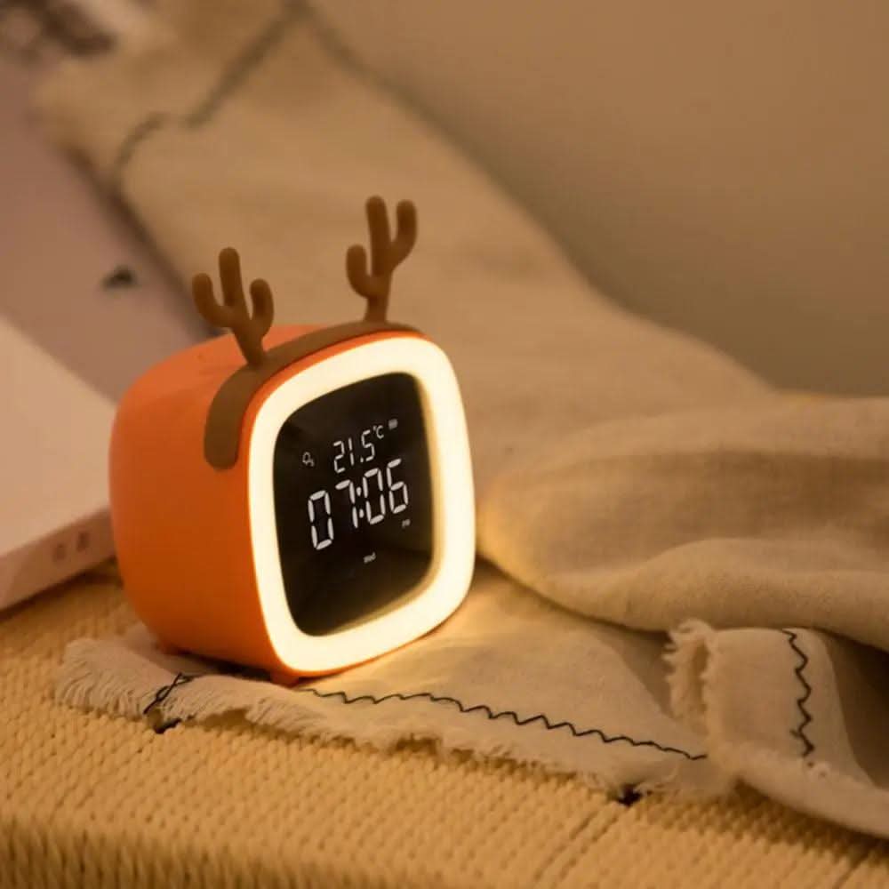Kinderwekker Konijn met Nachtlampje voor Kinderen 5
