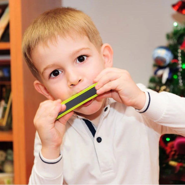 Kindvriendelijke Houten Mondharmonica voor Kleine Muzikanten 2
