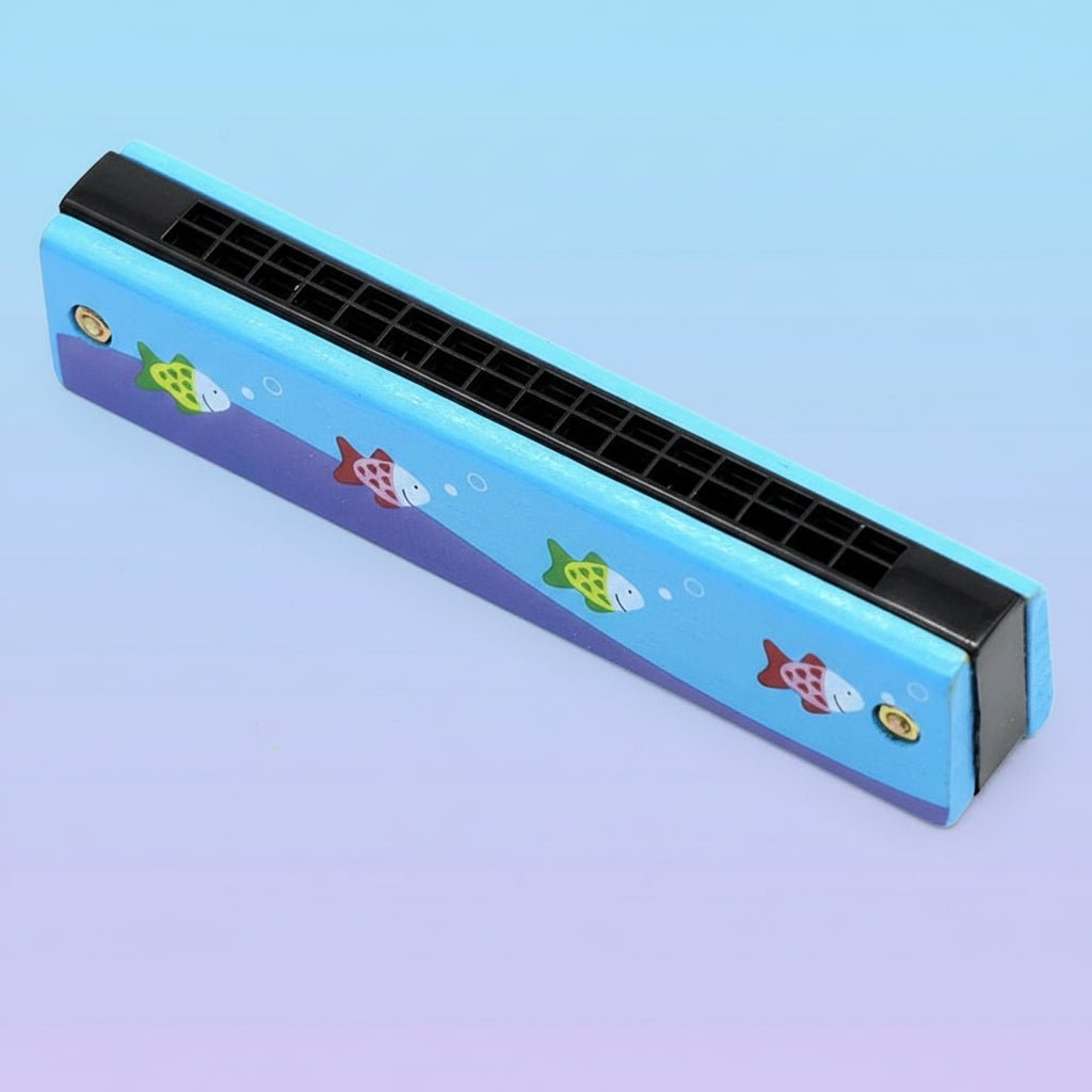 Kindvriendelijke Houten Mondharmonica voor Kleine Muzikanten 7