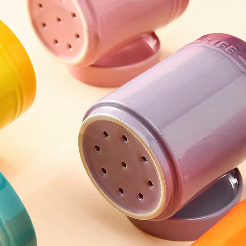 Kleurrijke Keramische Keukengerei Organizer 3