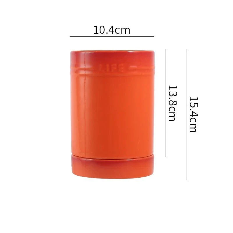 Kleurrijke Keramische Keukengerei Organizer 7