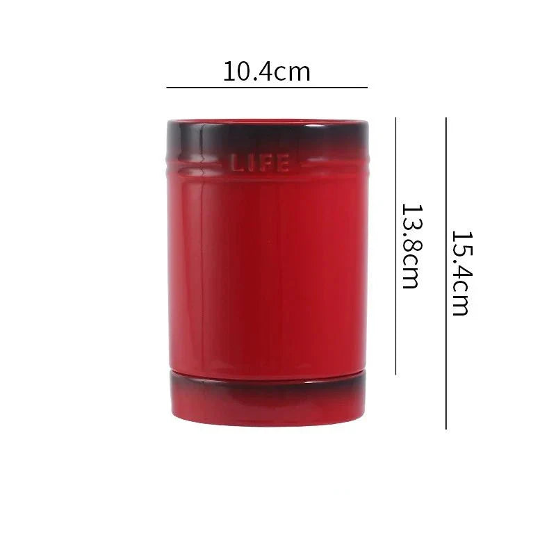 Kleurrijke Keramische Keukengerei Organizer 8