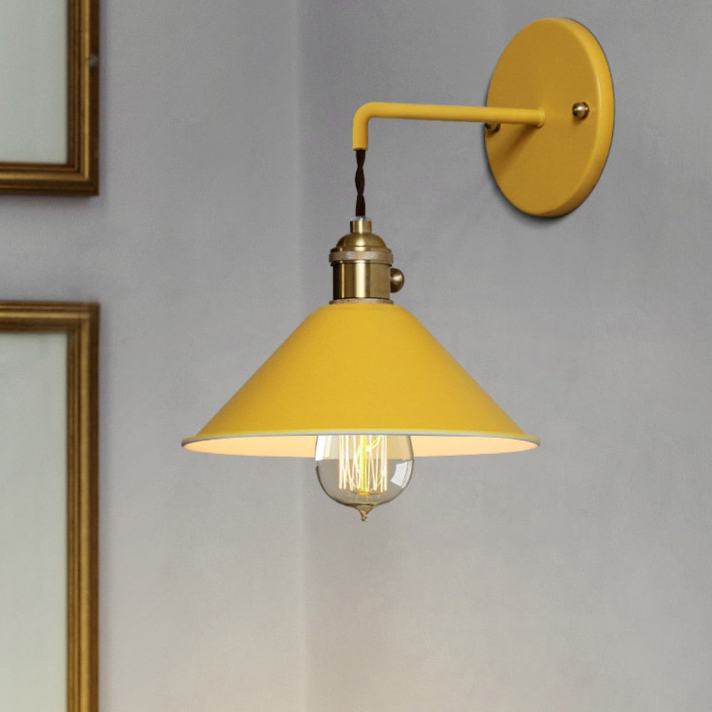 Kleurrijke Vintage Wandlamp Retro Design 5