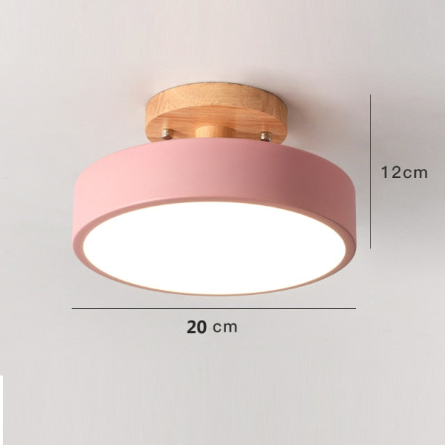 Kleurvolle LED Plafondlamp Driehoekig voor Slaapkamer en Eetkamer 10