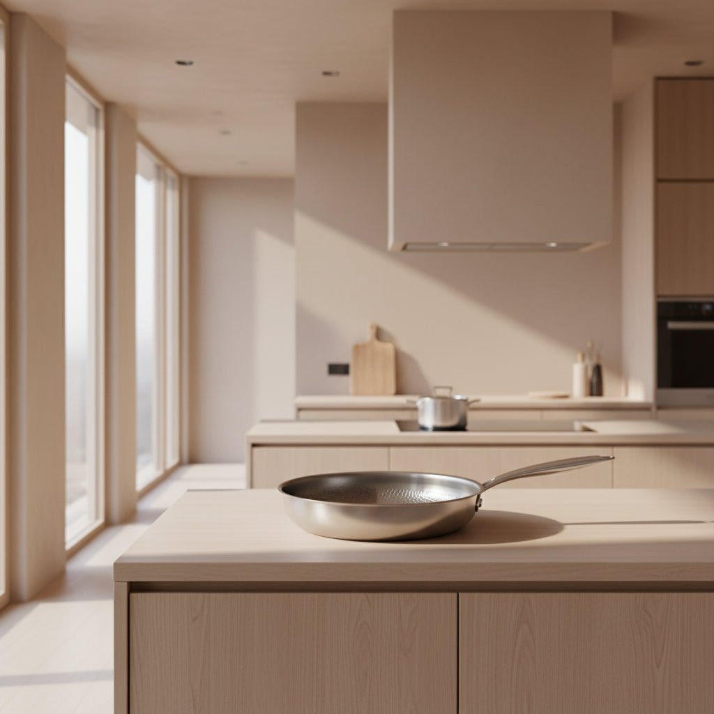 Koekenpan Inductie Gehamerd voor Perfecte Warmteverdeling 2