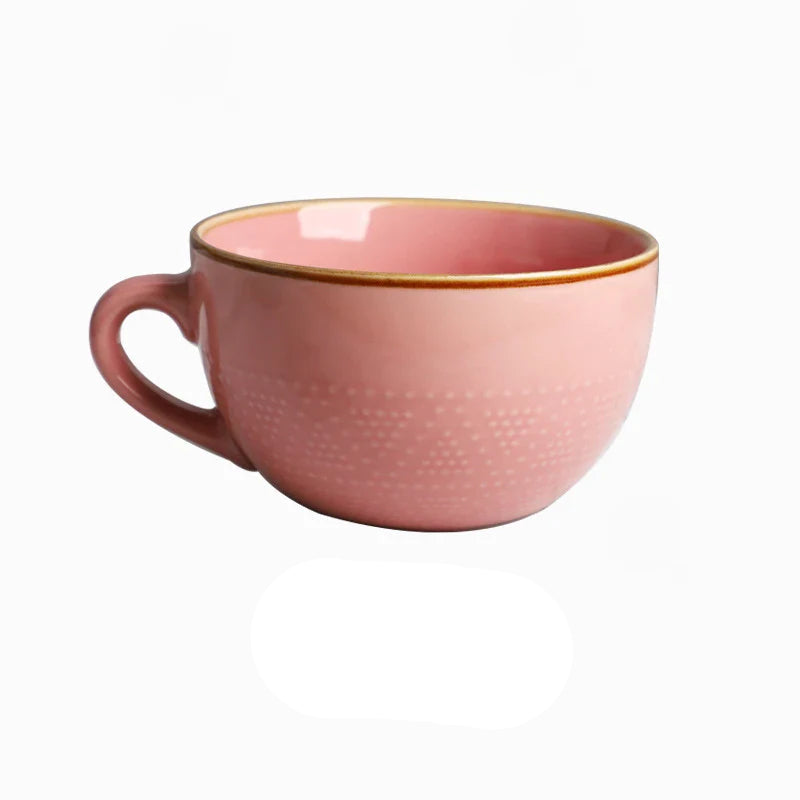 Koffiemok Hoge Capaciteit Kleurrijk Ontwerp 8