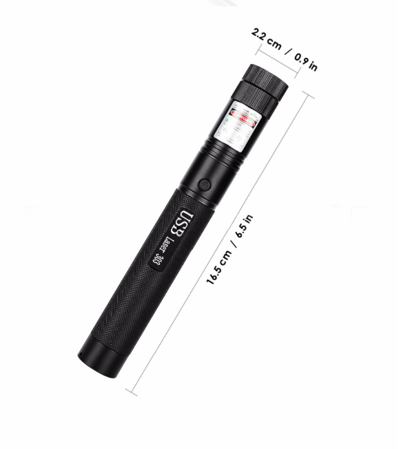 Krachtige Laserpointer met Instelbare Focus voor Presentaties 8