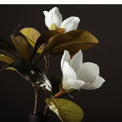 Kunstbloemen Boeket Magnolia Decoratief voor Huisdecoratie 6