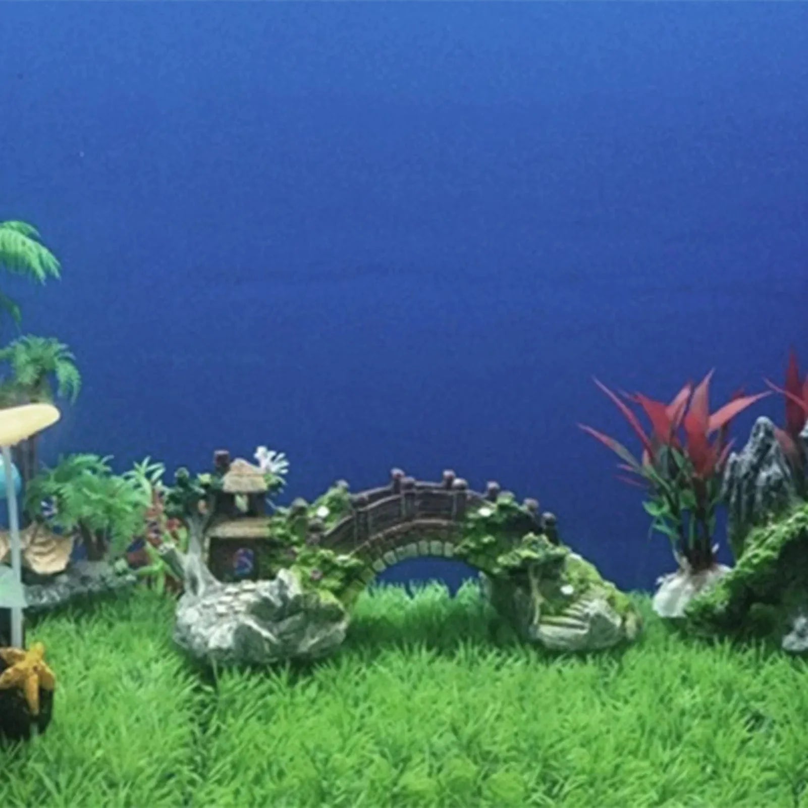Kunstmatige Brug Aquariumdecoratie voor Vis Tank 3