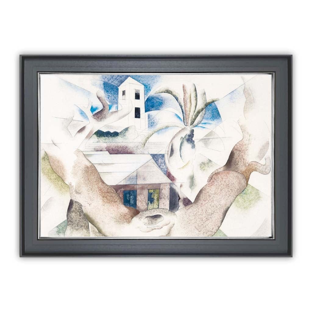 Kunstprint Bermuda Nr. 1 - Boom en Huis 4
