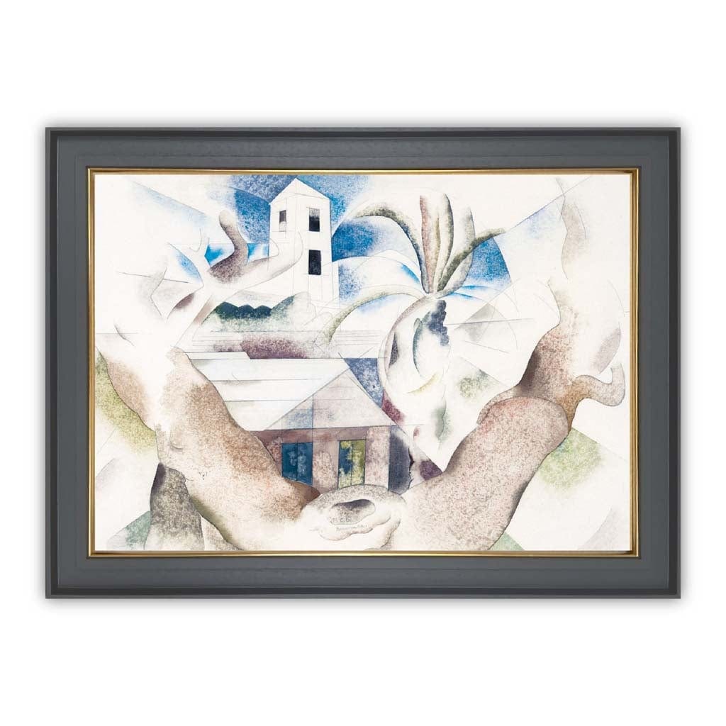 Kunstprint Bermuda Nr. 1 - Boom en Huis 5