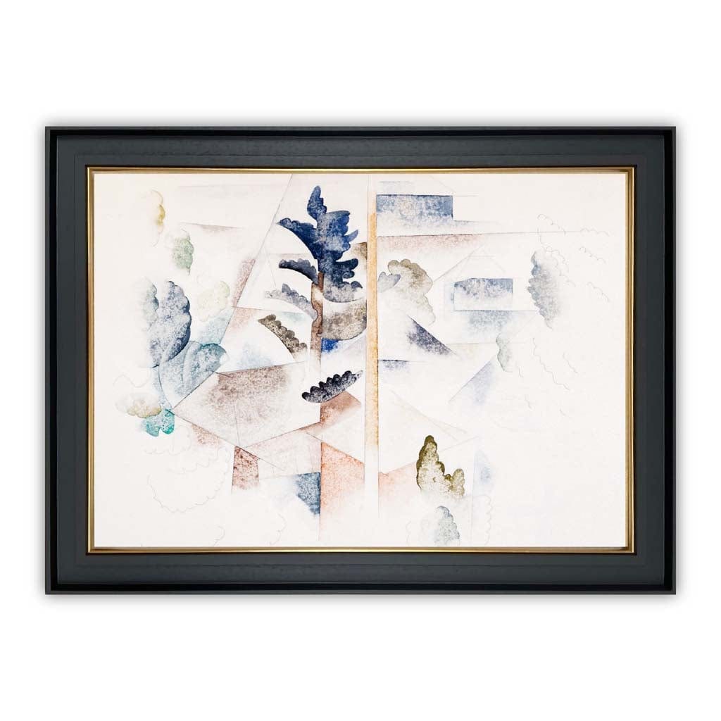 Kunstprint Bomen en Architectuur 3