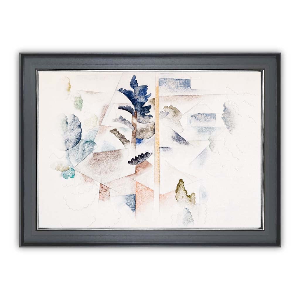 Kunstprint Bomen en Architectuur 5