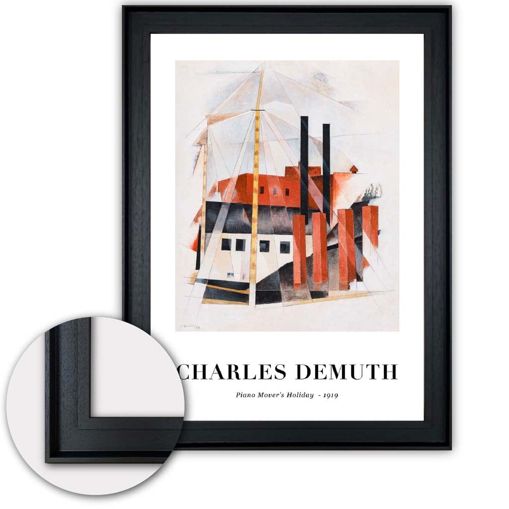 Kunstprint Charles Demuth - Pianotransporter 1