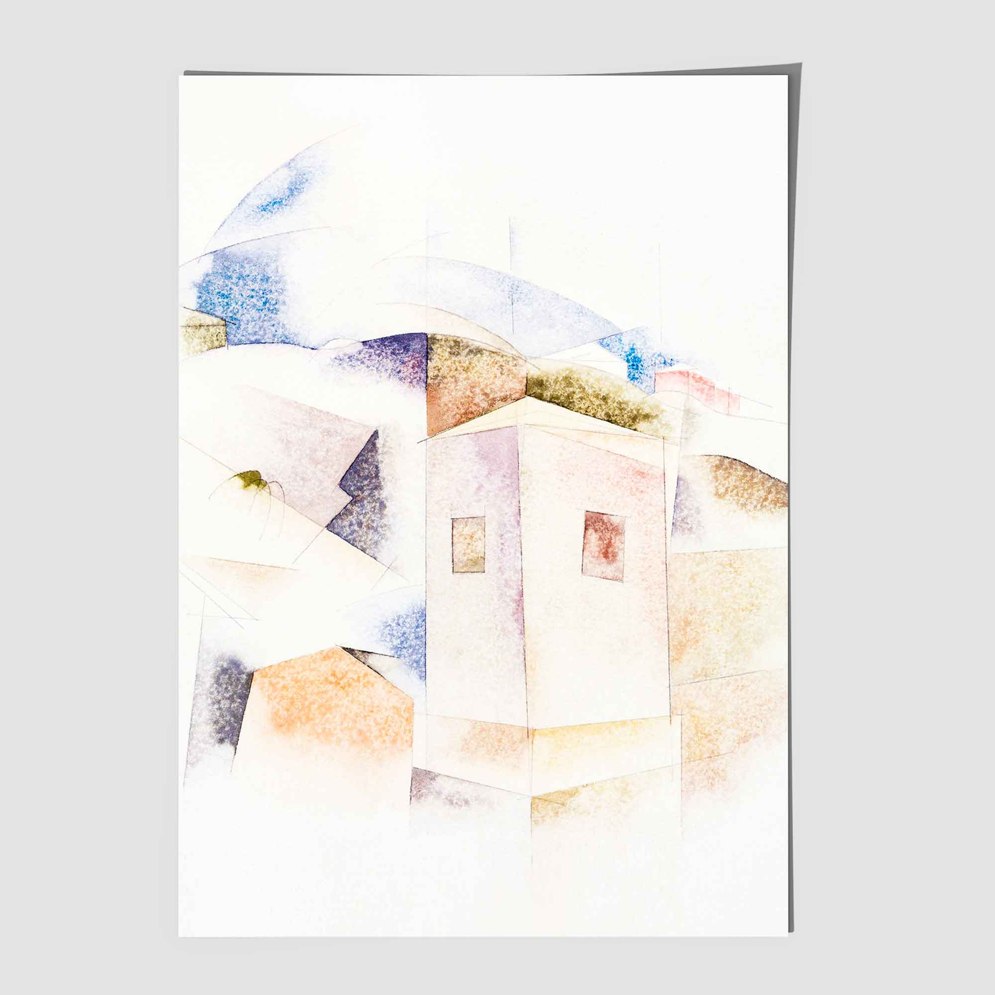 Kunstprint Charles Demuth Bermuda nr. 4 0