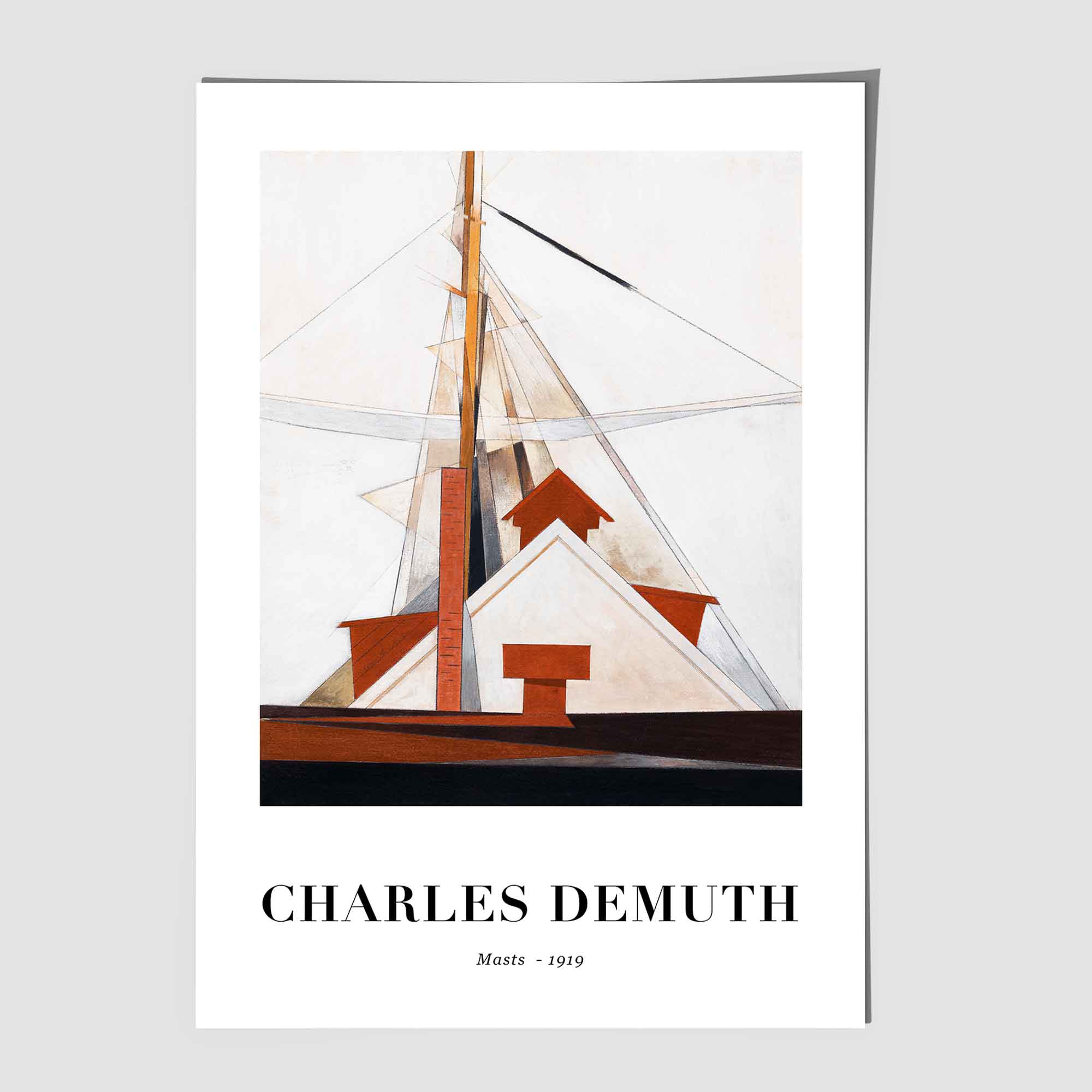 Kunstprint Charles Demuth Masten 0