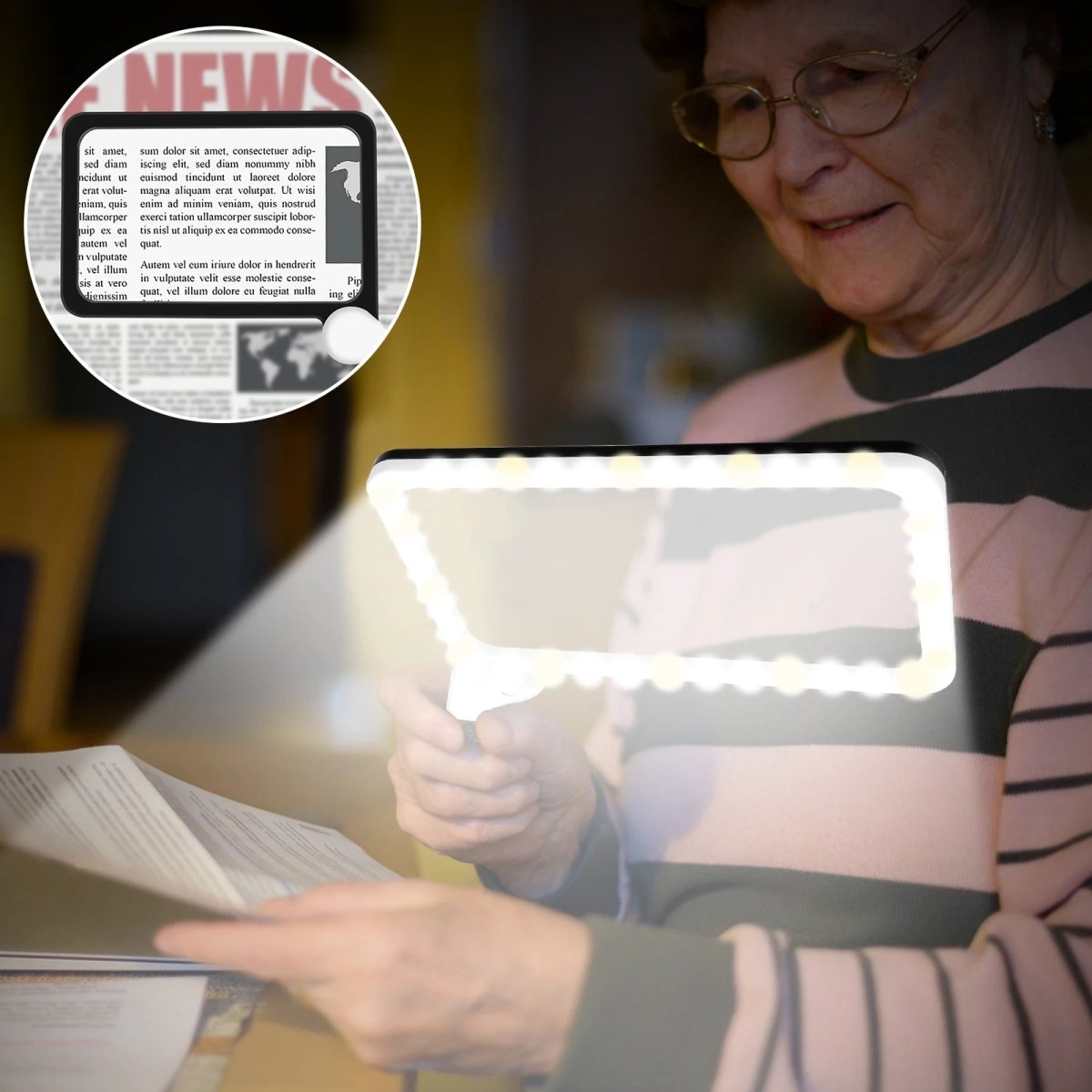 LED-handloep 5x Vergroting voor Gedetailleerd Bekijken 2
