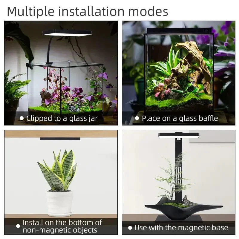 LED Aquarium Lamp Volledig Spectrum voor Planten Groei Compact Design 1