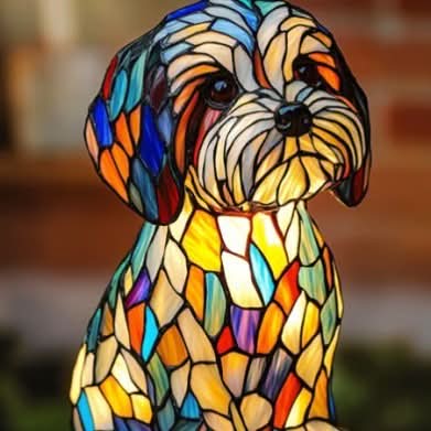 LED Nachtlamp Hondenrassen Artistiek Ontwerp 10