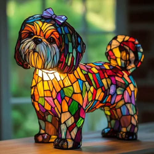 LED Nachtlamp Hondenrassen Artistiek Ontwerp 22