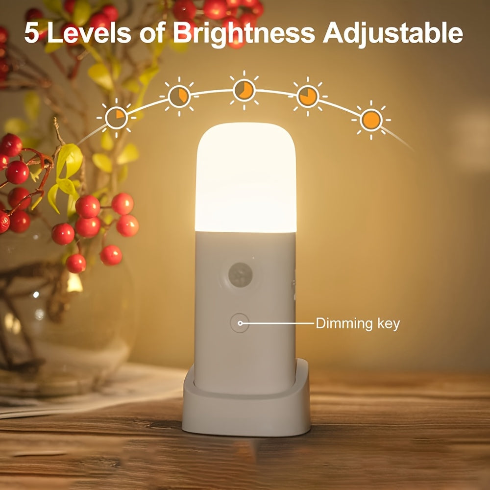 LED Nachtlamp met Bewegingssensor en Instelbare Helderheid 0