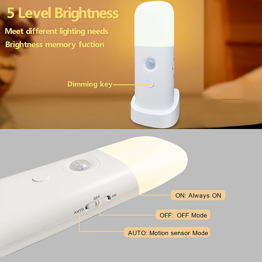 LED Nachtlamp met Bewegingssensor en Instelbare Helderheid 3