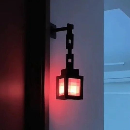 LED Nachtlampje Pixel Design Retro Stijl 0
