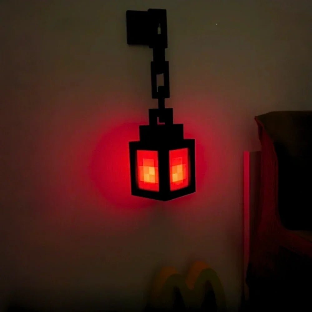 LED Nachtlampje Pixel Design Retro Stijl 2