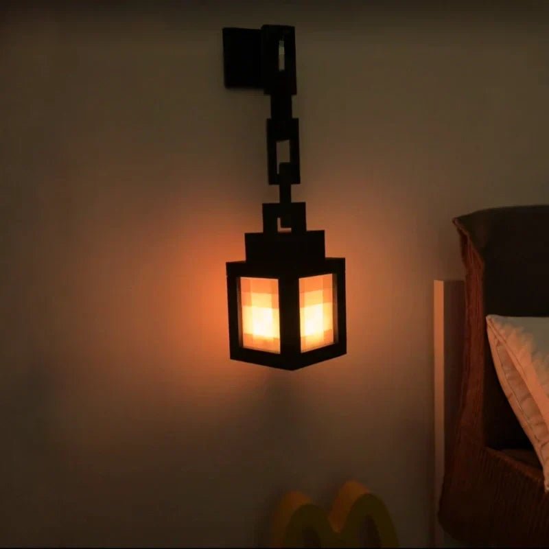 LED Nachtlampje Pixel Design Retro Stijl 4