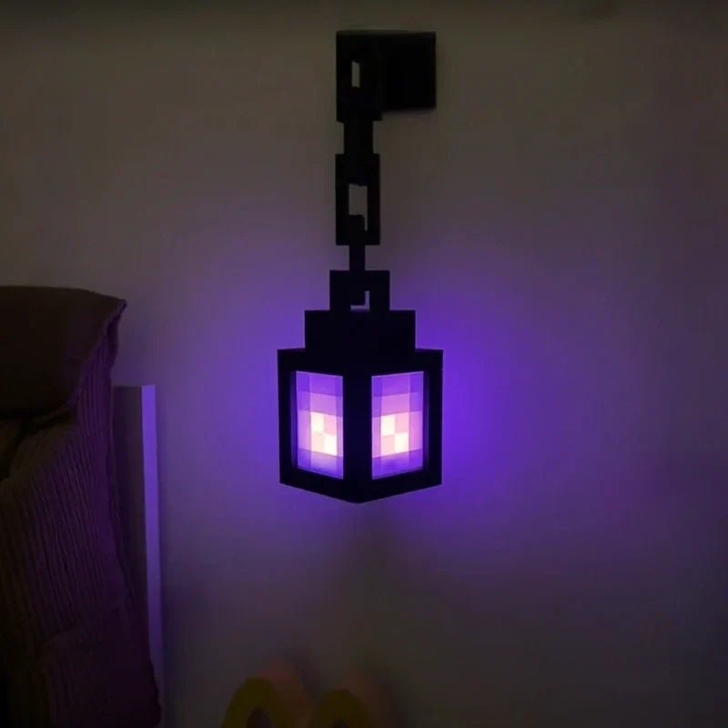 LED Nachtlampje Pixel Design Retro Stijl 6
