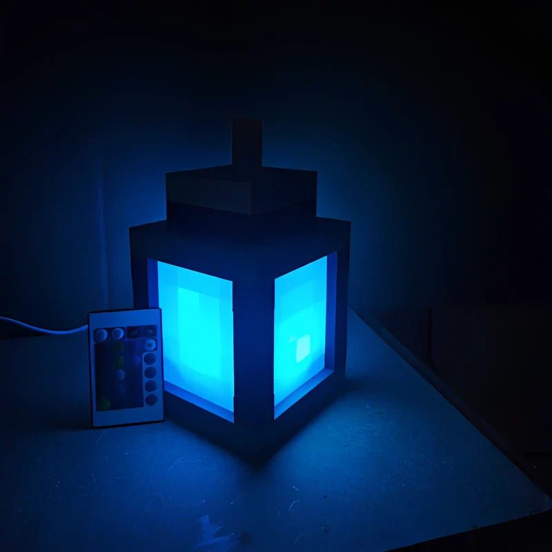 LED Nachtlampje Pixel Design Retro Stijl 7