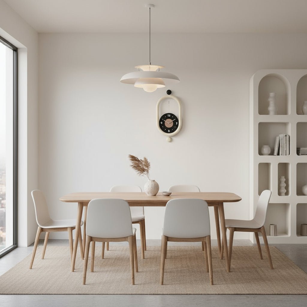 Lange Wandklok met Luxe 3D-Design 2