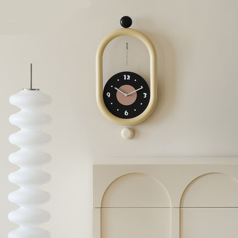 Lange Wandklok met Luxe 3D-Design 5