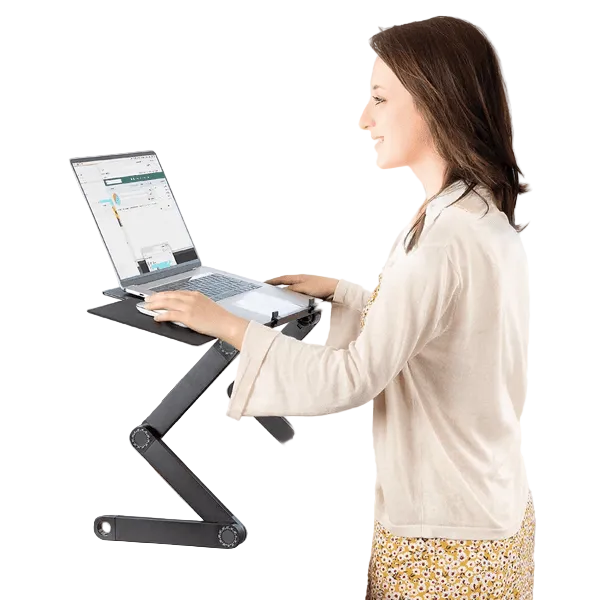 Laptopstandaard Ergonomisch Verstelbaar 360° 0