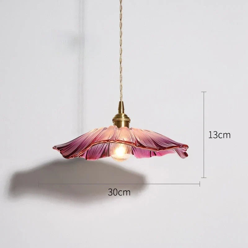 Lotus Glas Lamp voor Sfeervolle Verlichting 0