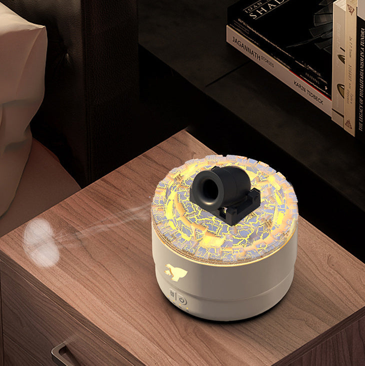 Luchtbevochtiger en Aroma Diffuser met Nachtlampje en Lava Effect 6