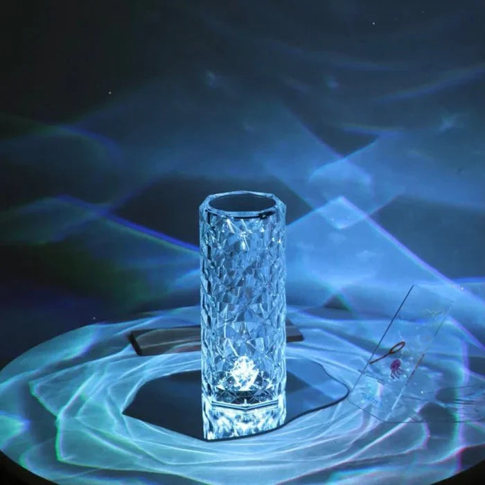 LumiCrystal LED Lamp Met Aanpasbare Kleuren 6
