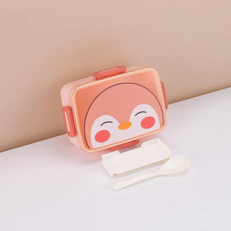 Lunchbox Eendjesthema Voor Kinderen En Volwassenen Met Ruime Compartimenten 3