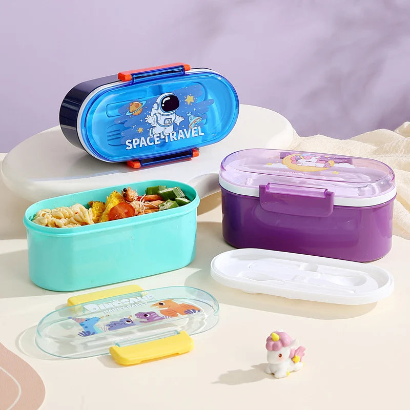 Lunchbox Kinderen Eenhoorn Thema Speels Ontwerp 1