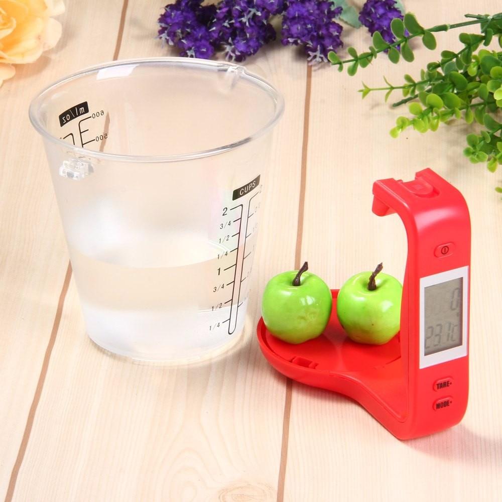 Maatbeker met LCD-Display voor Koffie en Thee, 1000 g Capaciteit, Multifunctioneel Keukenaccessoire 2