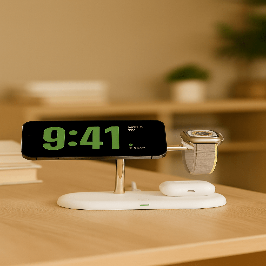 MagSafe 3-in-1 Oplaadstation voor iPhone, Watch en AirPods 4