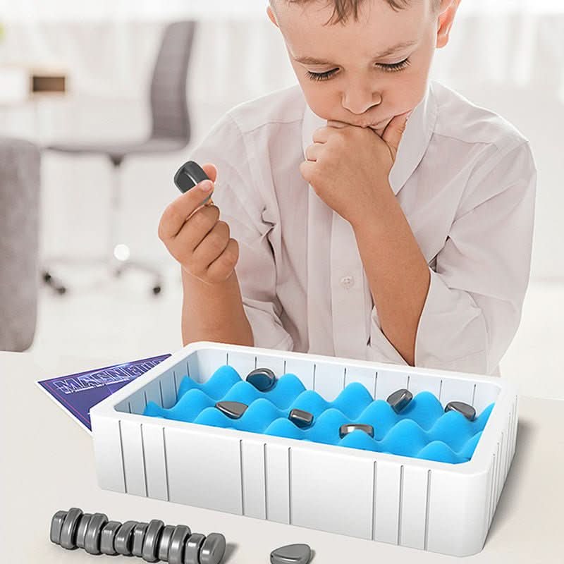 Magnetisch Schaakspel voor Kinderen - Compact en Opvouwbaar Schaakset met Magnetische Schaakstukken 1