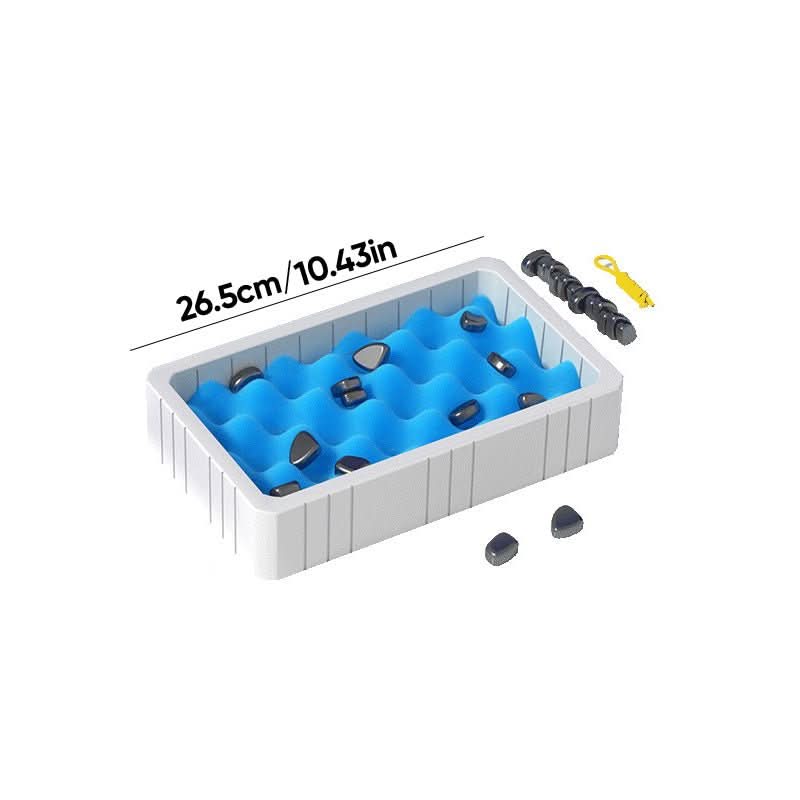 Magnetisch Schaakspel voor Kinderen - Compact en Opvouwbaar Schaakset met Magnetische Schaakstukken 6