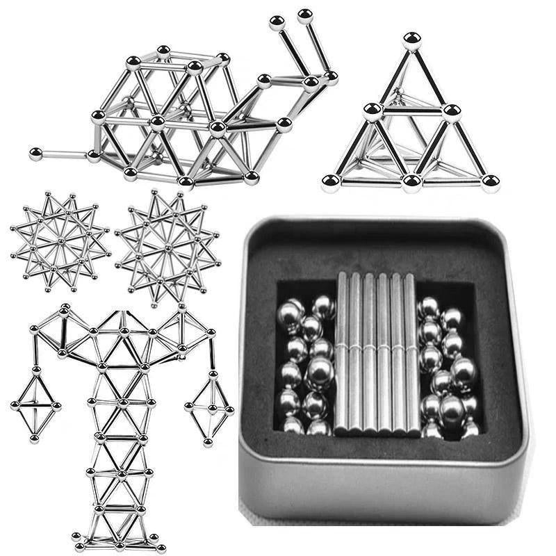 Magnetische Ballen en Staven Set voor Creatieve Projecten 0